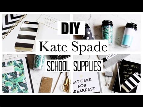 kate spade inspired school supplies